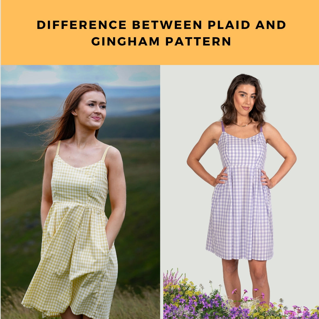 The Difference Between Plaid and Gingham Pattern