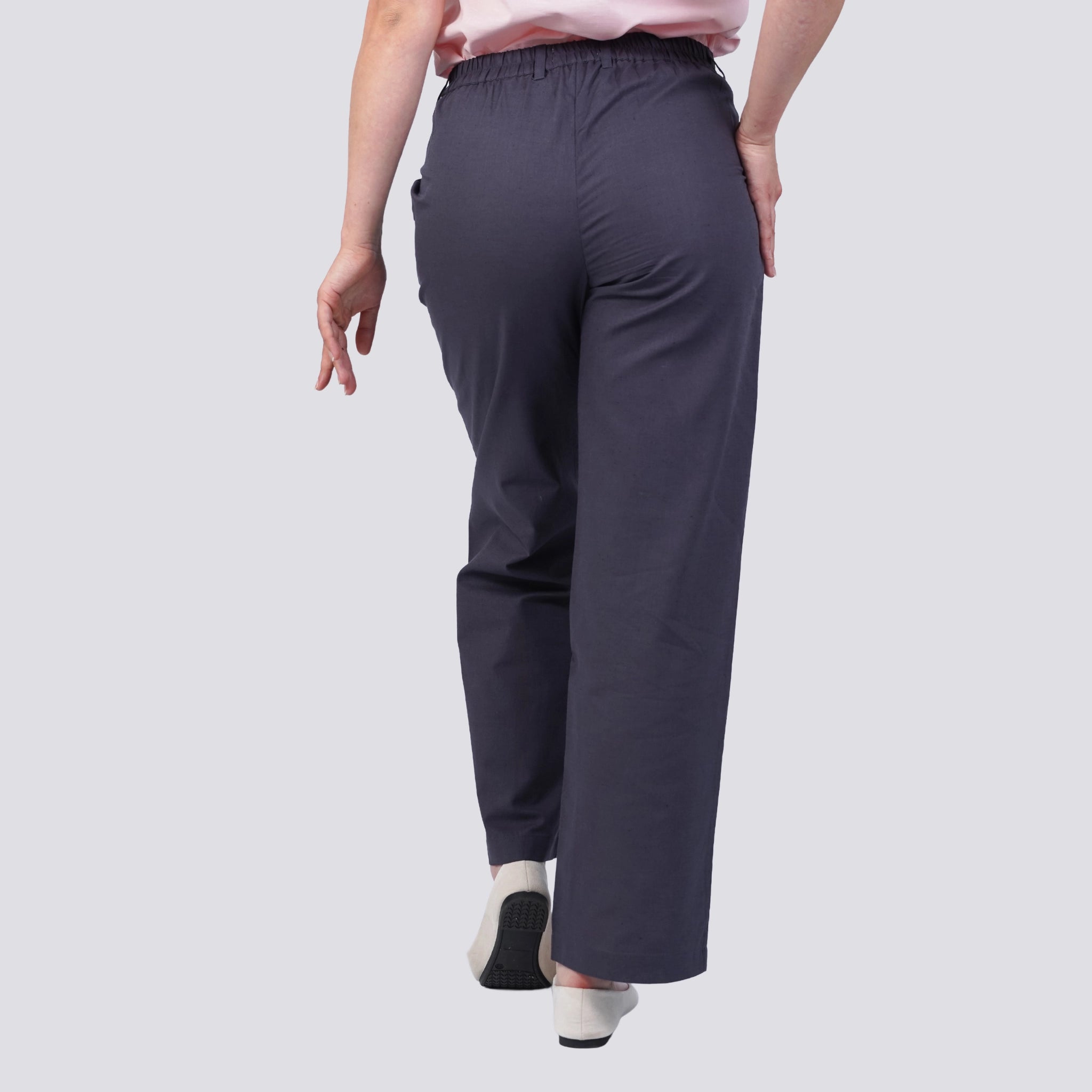 Sustainable Grey Trousers for Women