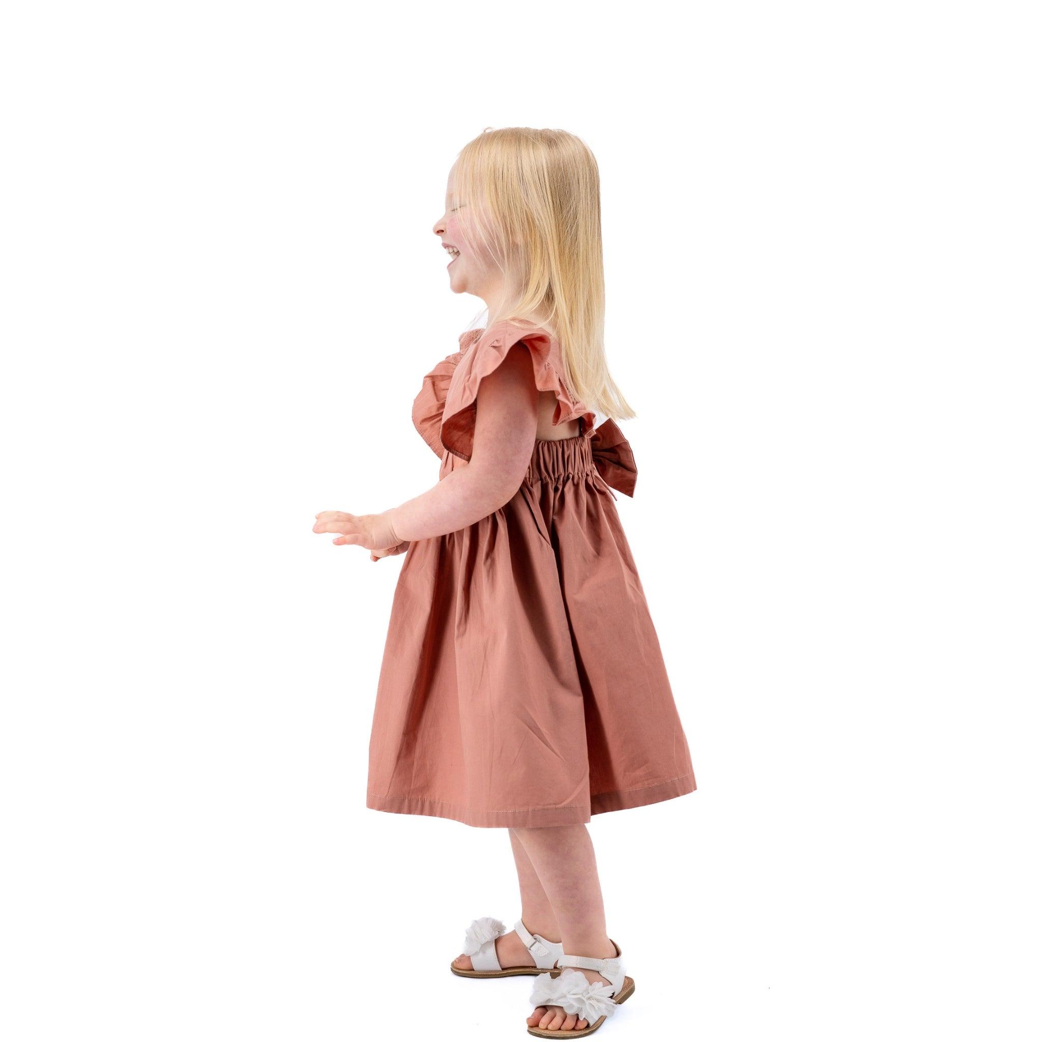 Floral Cotton Girls Dress