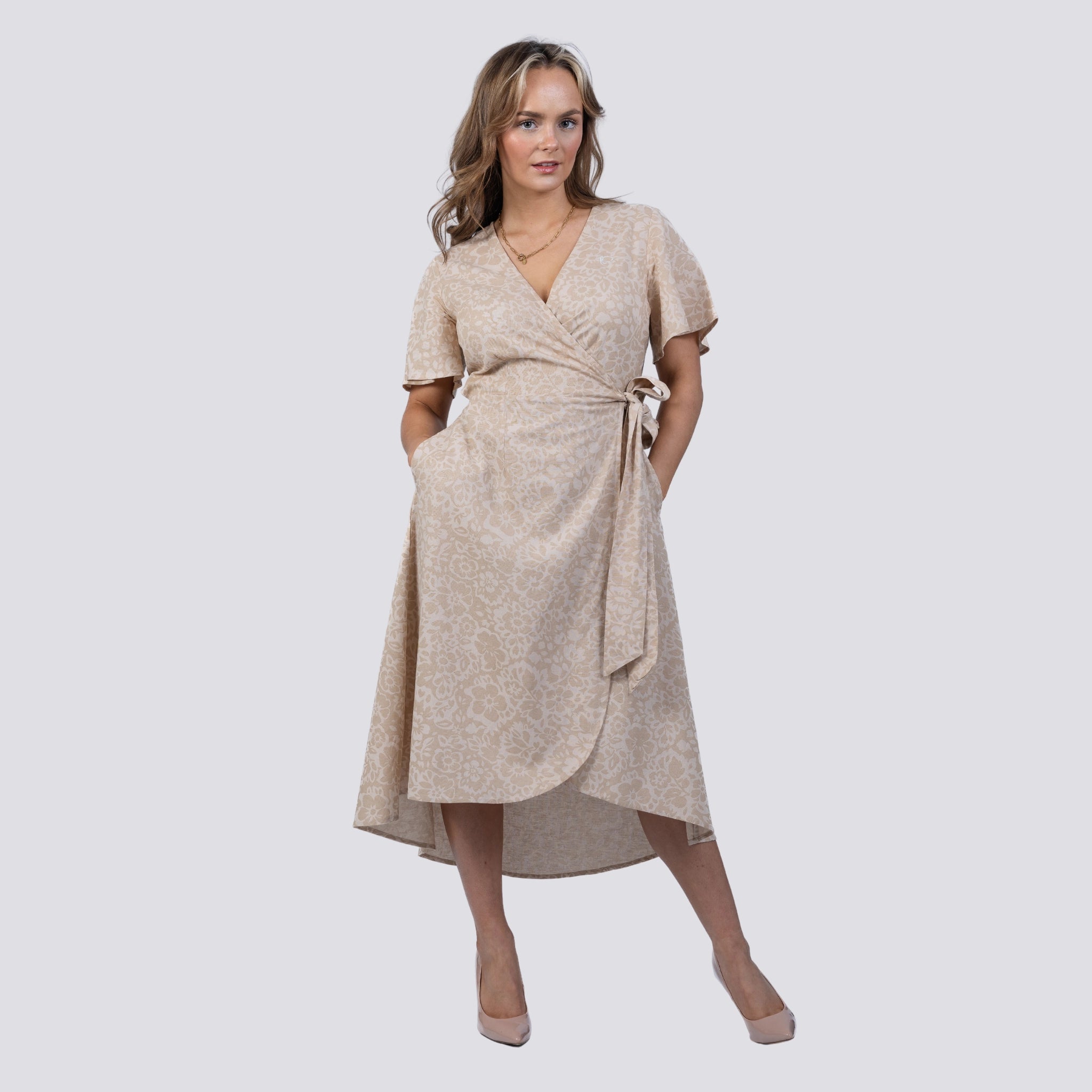 Style Staple Chino Wrap Dress