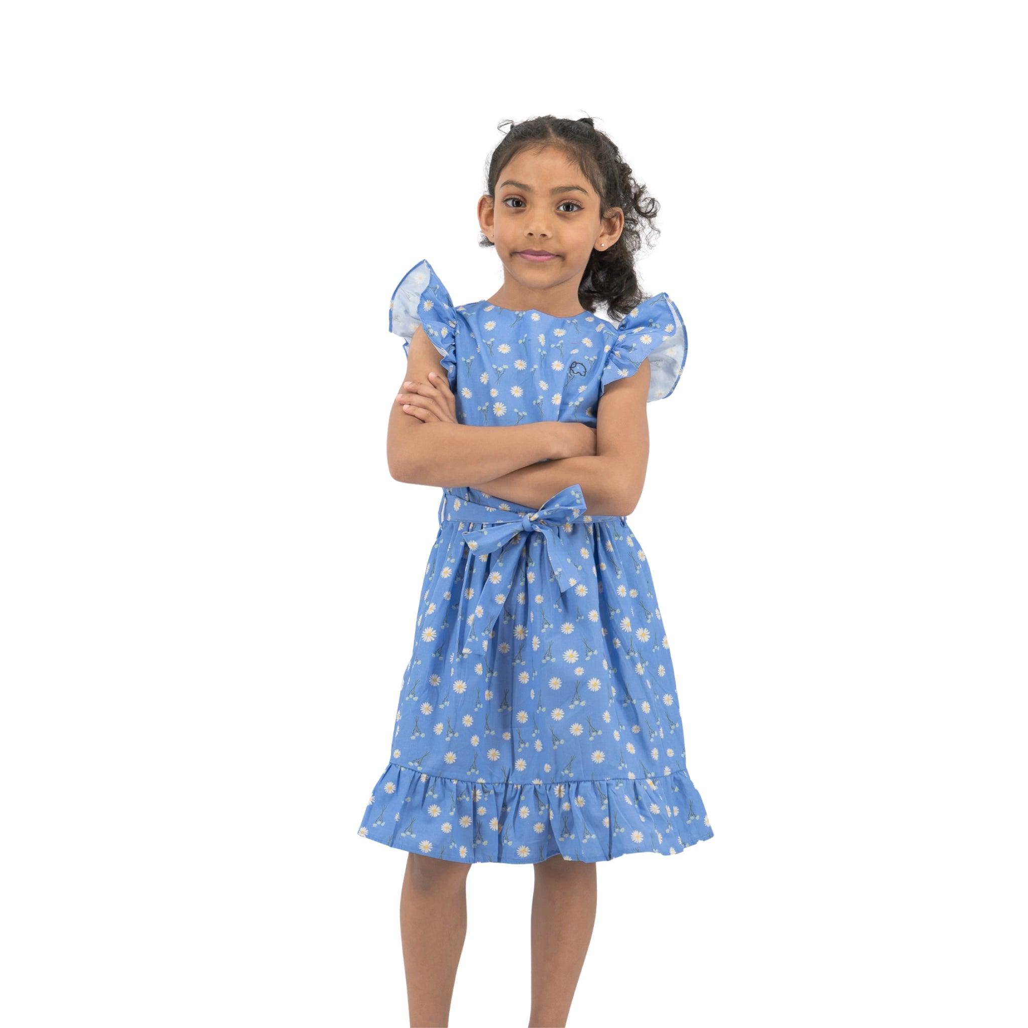 Petite Blossom Cotton Dress