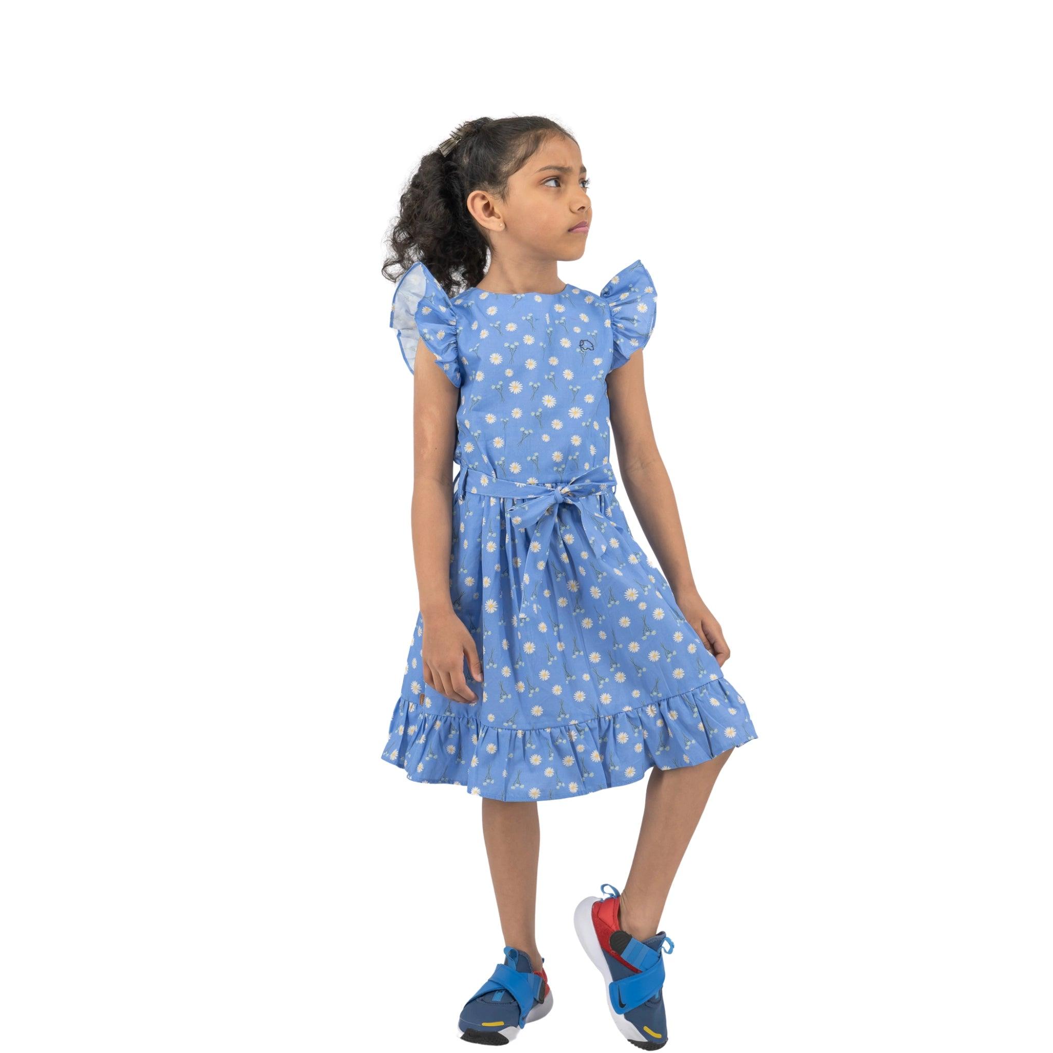 Petite Blossom Cotton Dress