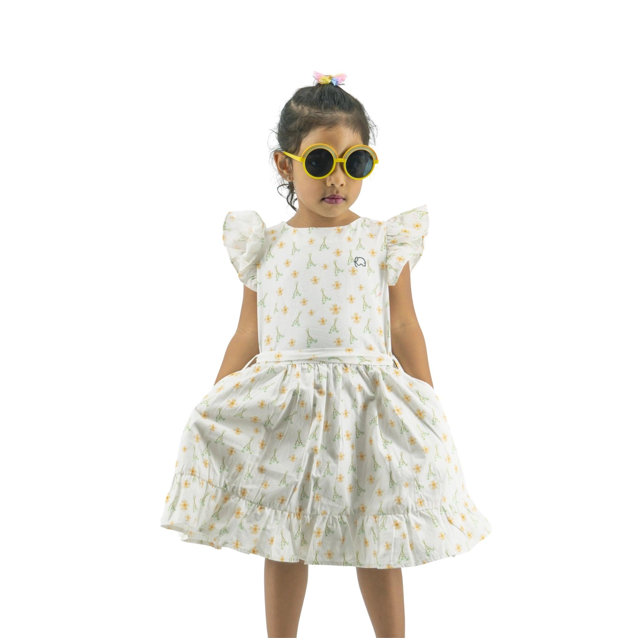 Eco-friendly Cotton Dress for Girls