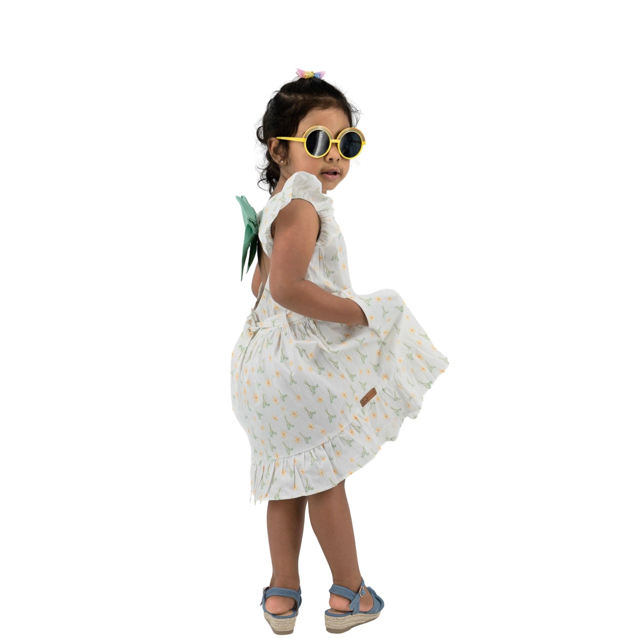 Eco-friendly Cotton Dress for Girls