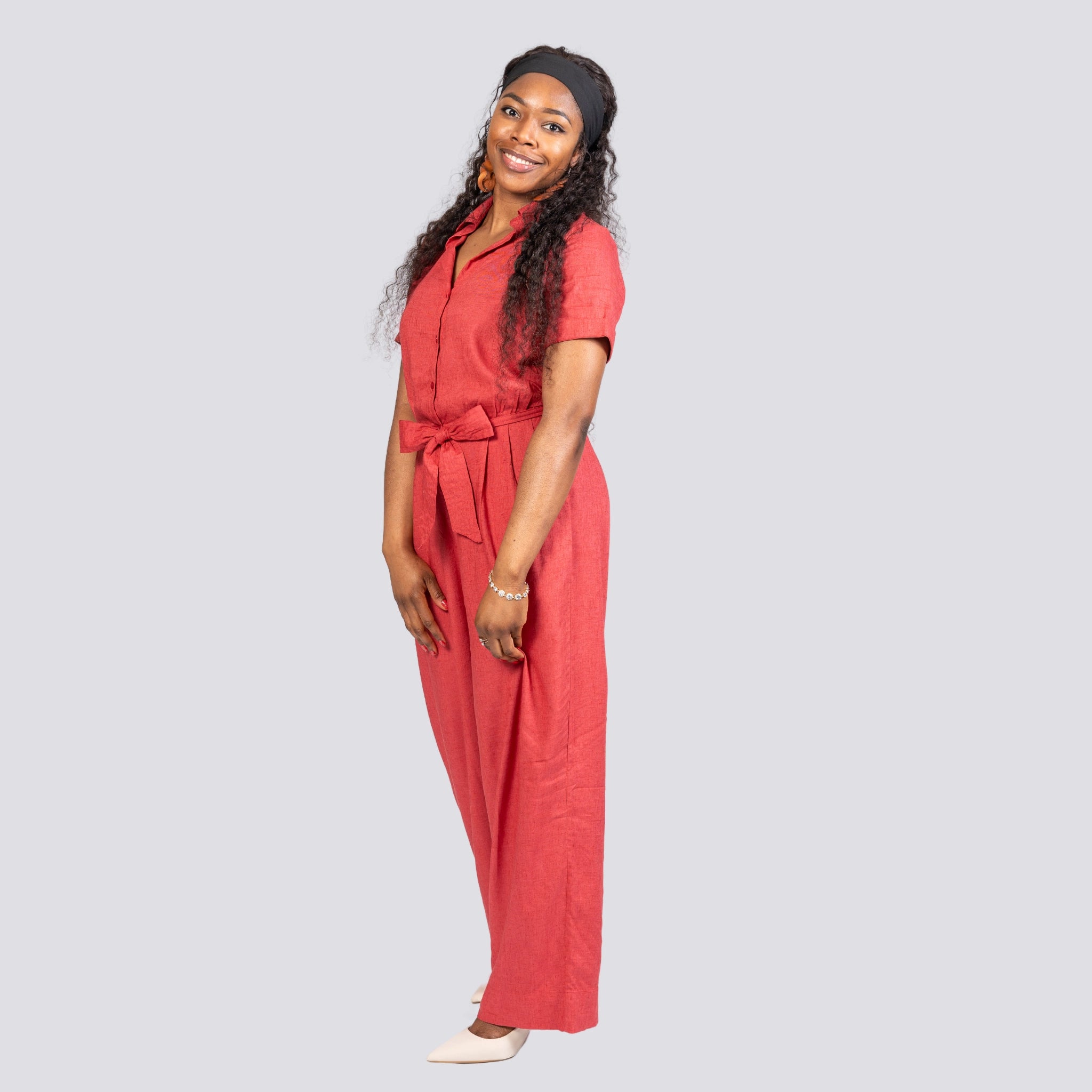 Milano Red Jumpsuit for Women