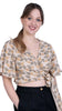 Biscuit Bliss Eco-Friendly Wrap Top | Sustainable Women's Tops